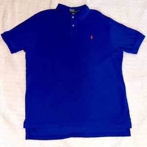 Polo Ralph Lauren Classic Fit Cotton Shirt Blue XL